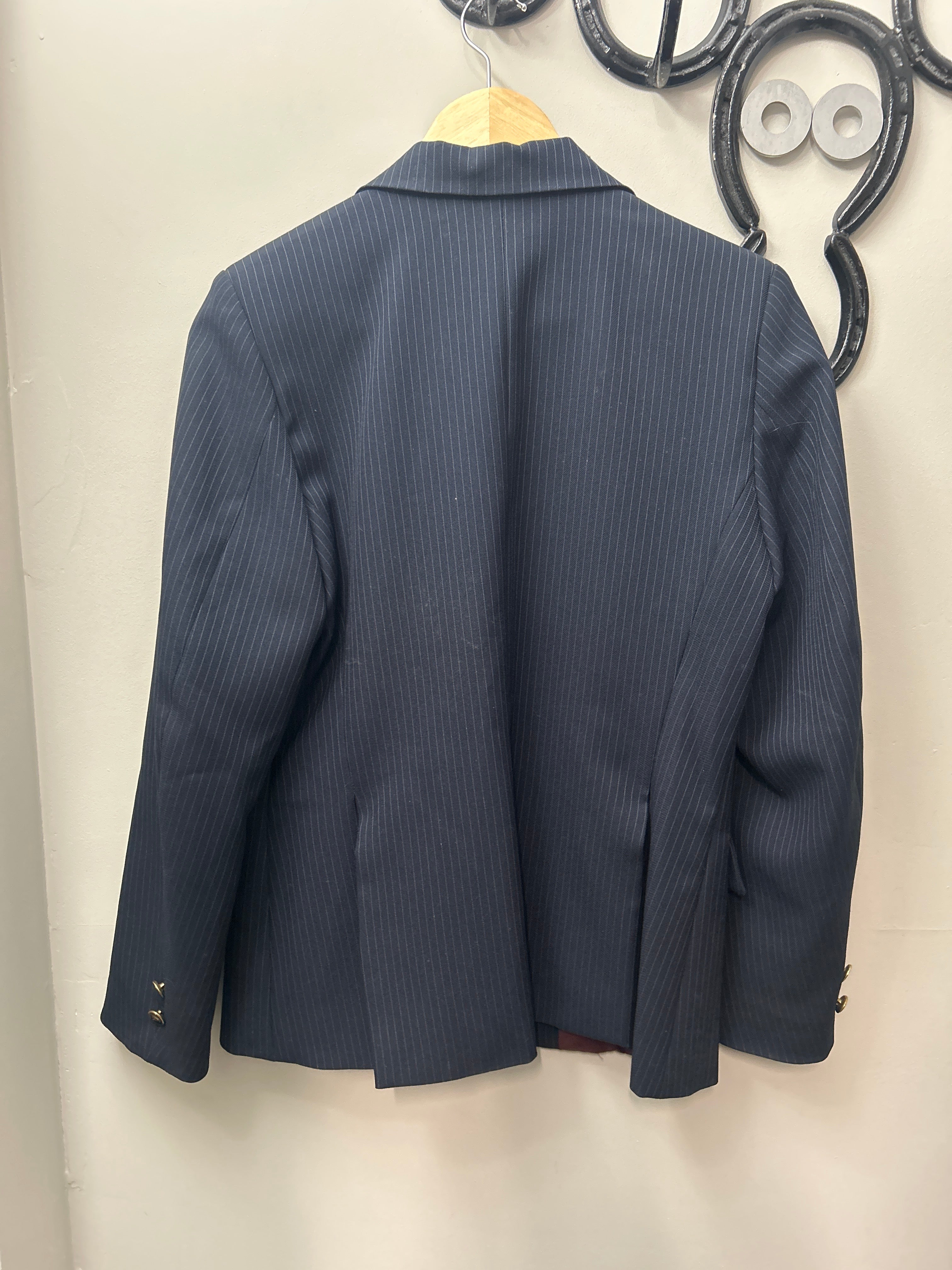 Foxwood Navy Show Jacket 14-Show Jacket-Consignment-Evolution Equestrian Co.