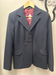 Foxwood Navy Show Jacket 14-Show Jacket-Consignment-Evolution Equestrian Co.