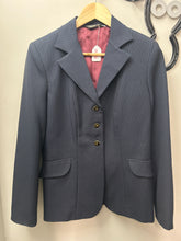 Load image into Gallery viewer, Foxwood Navy Show Jacket 14-Show Jacket-Consignment-Evolution Equestrian Co.
