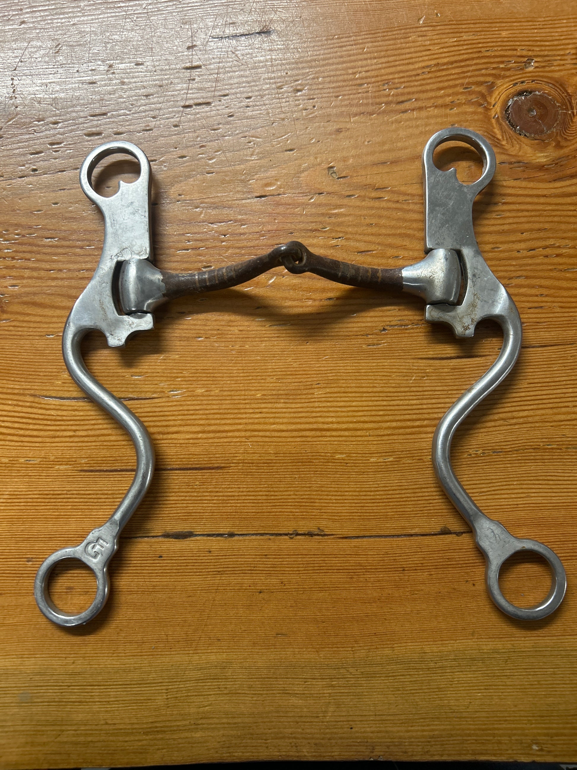 Francois Gauthier Single Jointed Shanked Bit-Bit-Consignment-Evolution Equestrian Co.