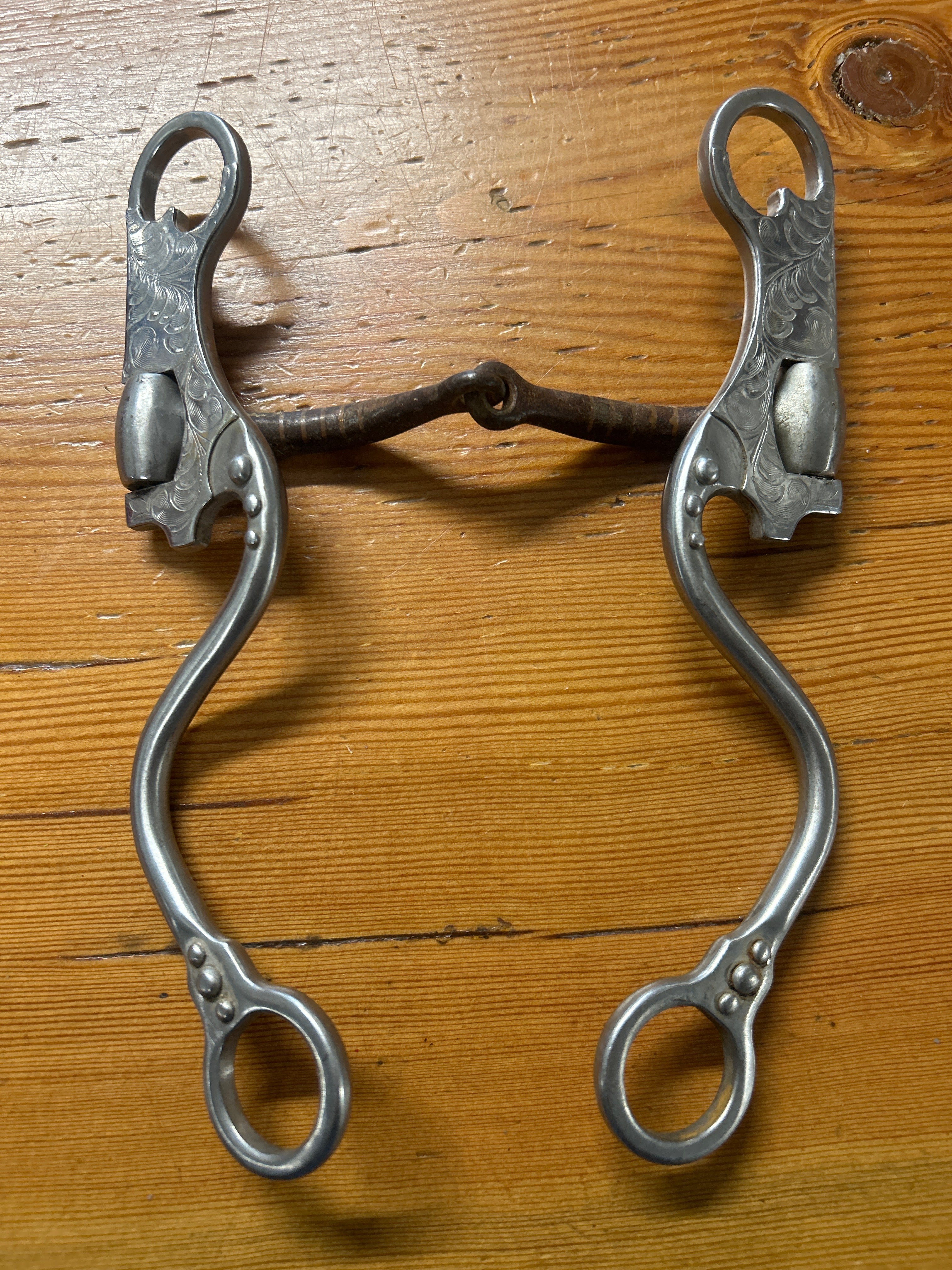 Francois Gauthier Single Jointed Shanked Bit-Bit-Consignment-Evolution Equestrian Co.
