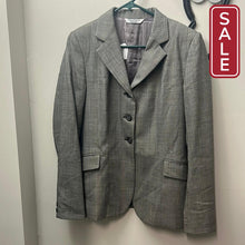 Load image into Gallery viewer, Frantisi Grey Show Jacket 14-Show Jacket-Consignment-Evolution Equestrian Co.

