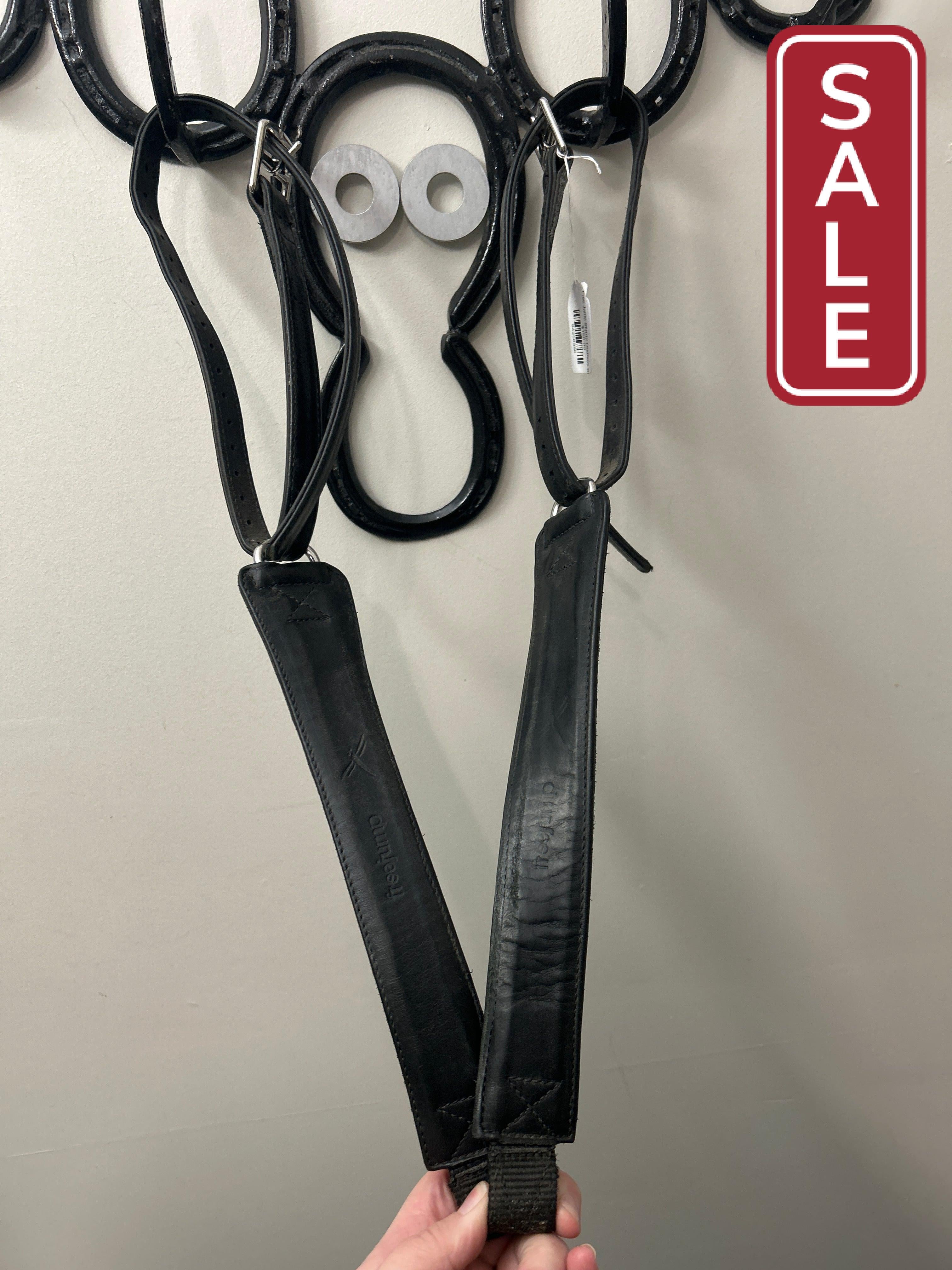 Free Jump Stirrup Leathers Black-English Accessories-Consignment-Evolution Equestrian Co.