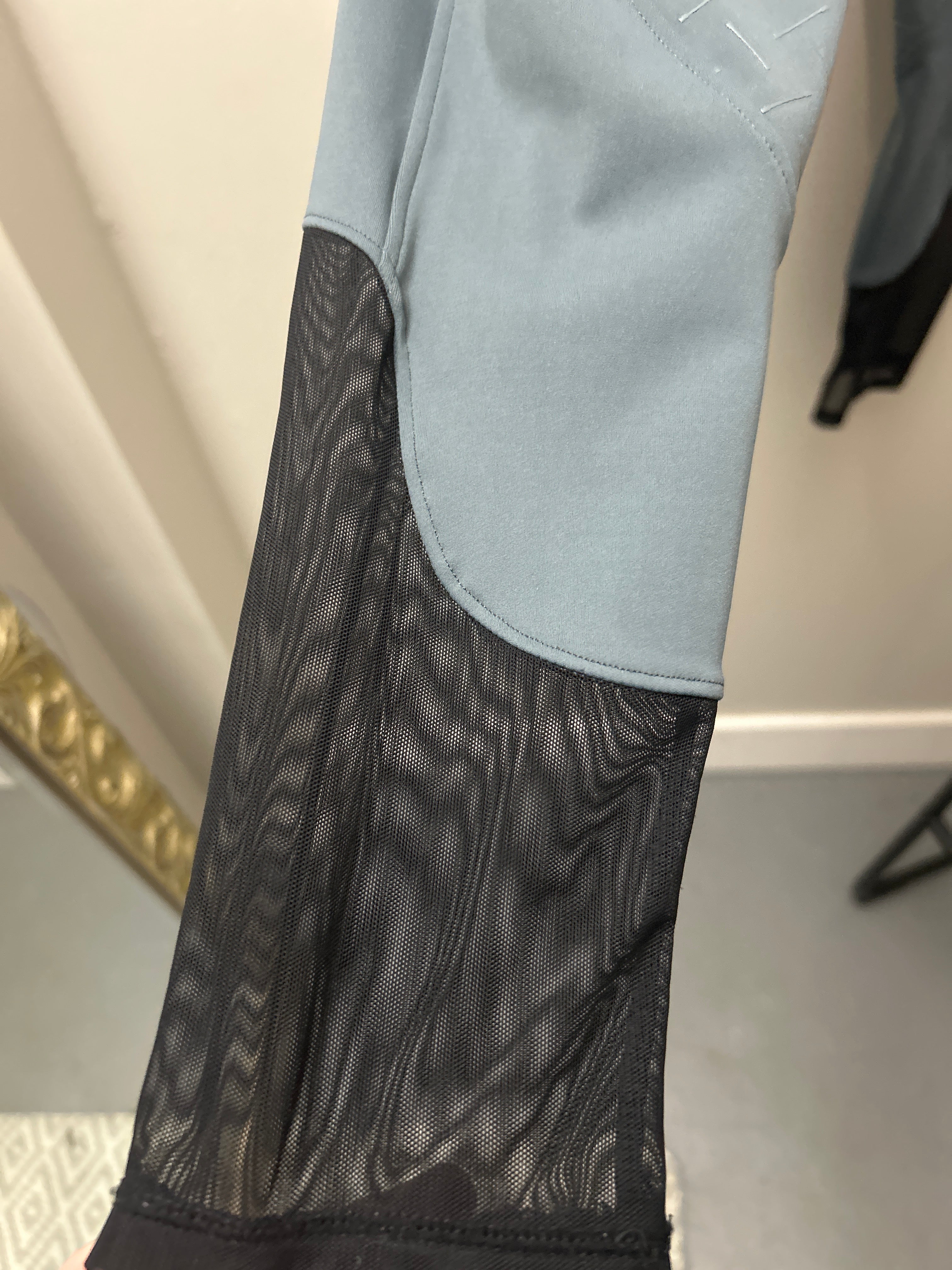 Free Ride Riding Tights Grey XL-Breeches-Consignment-Evolution Equestrian Co.