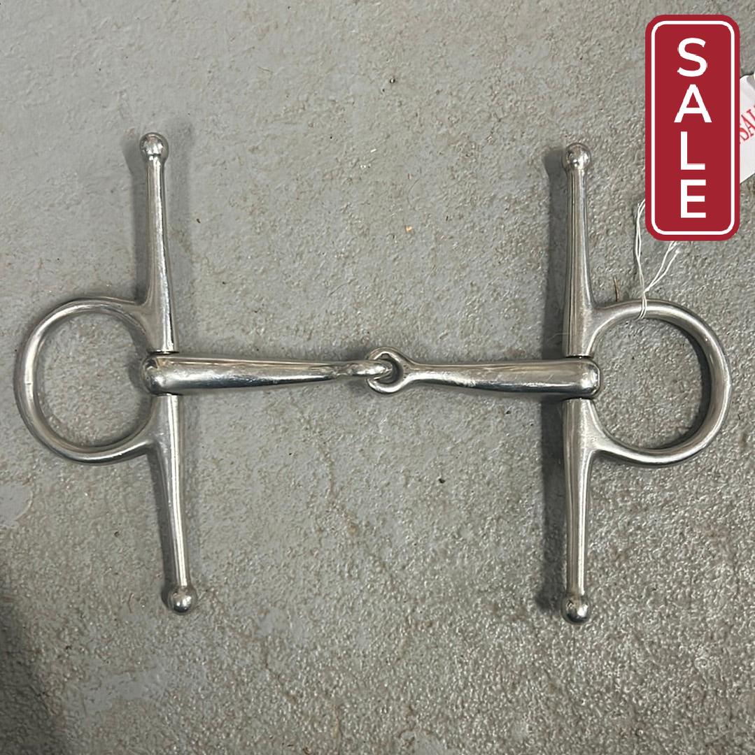 Full Cheek Single Jointed Snaffle 5"-Bits-Consignment-Evolution Equestrian Co.