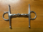 Full Cheek Slow Twist Snaffle 5"-English Bit-Consignment-Evolution Equestrian Co.