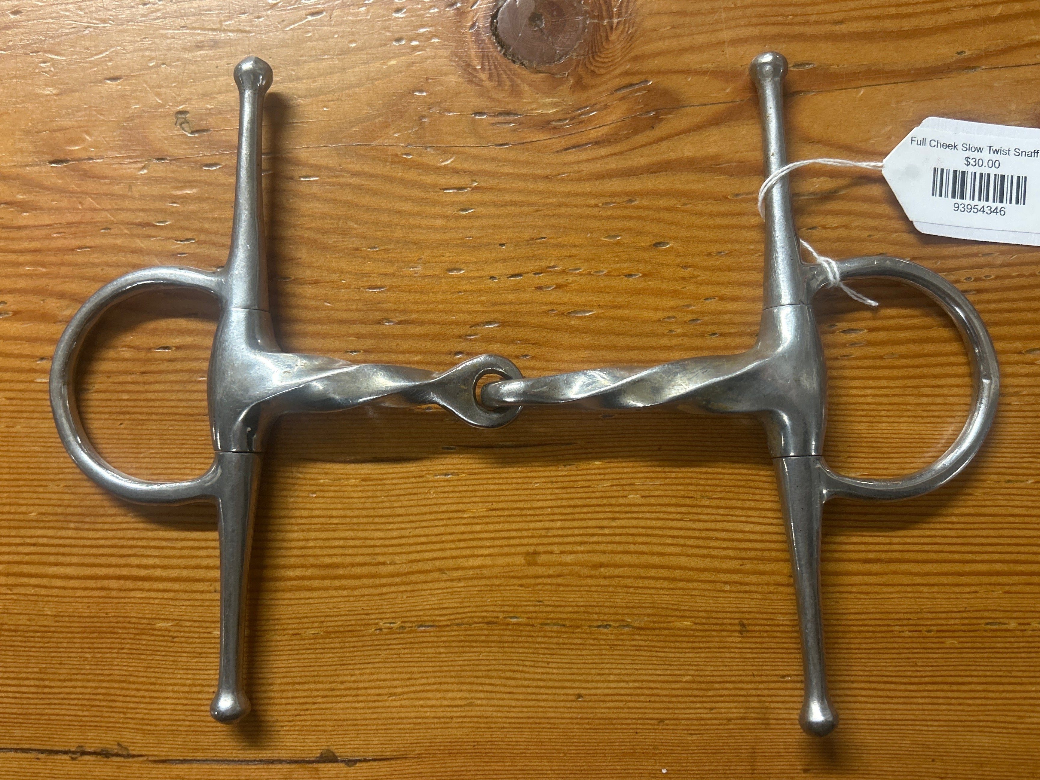 Full Cheek Slow Twist Snaffle 5"-English Bit-Consignment-Evolution Equestrian Co.