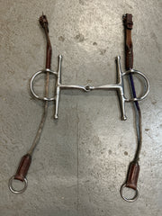 Full Cheek Snaffle Gag Bit 5.5"-Bit-Consignment-Evolution Equestrian Co.