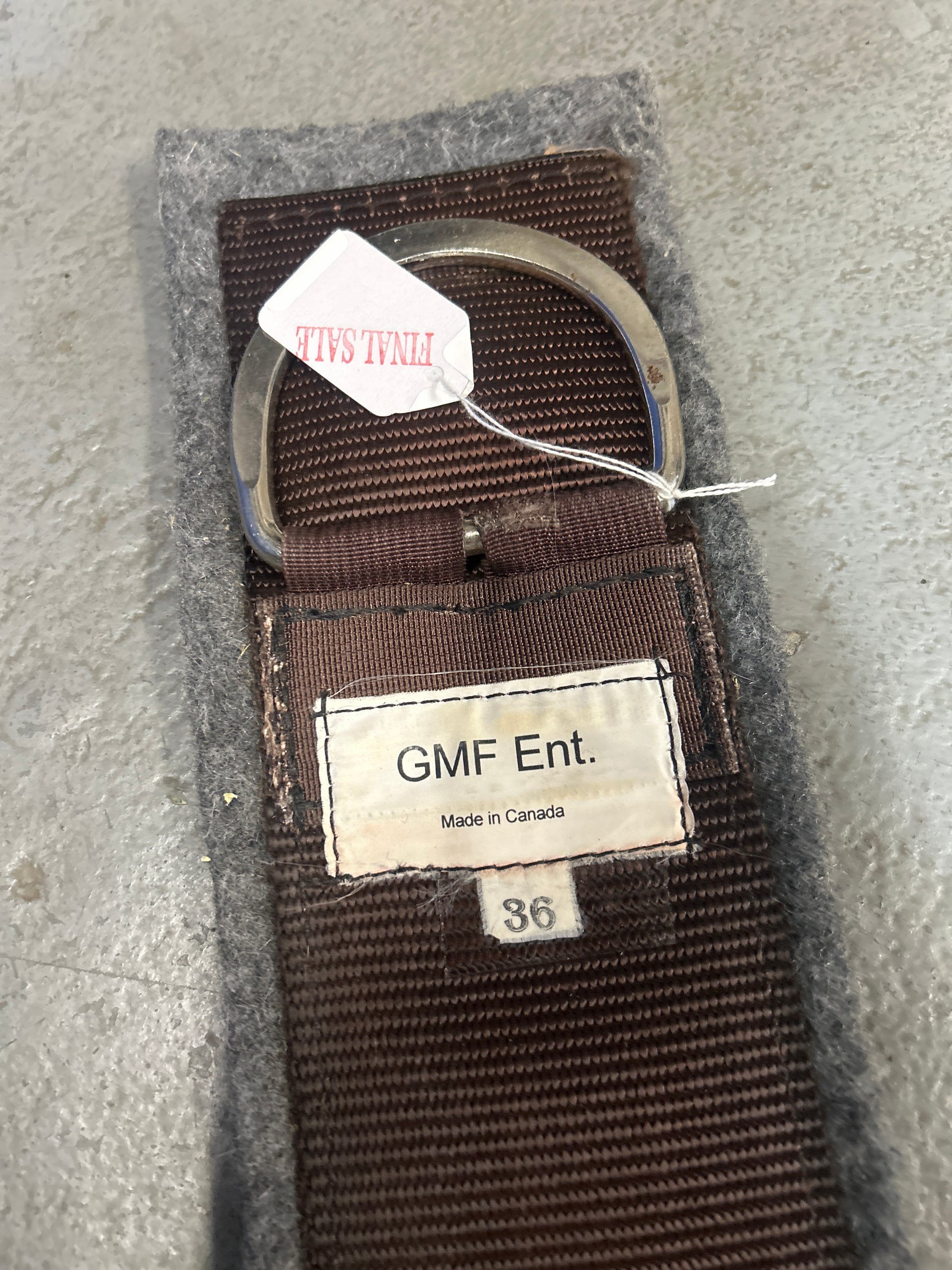 GMF Western Fleece Cinch 36"-Western Cinch-Consignment-Evolution Equestrian Co.