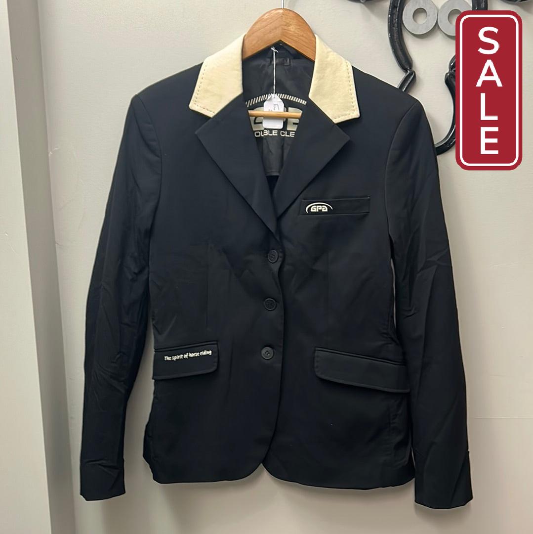 GPA Ladies Show Coat Black 40R-Riding Shirts-Consignment-Evolution Equestrian Co.