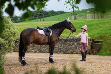 Load image into Gallery viewer, LeMieux Suede Close Contact Saddle Pad Blossom
