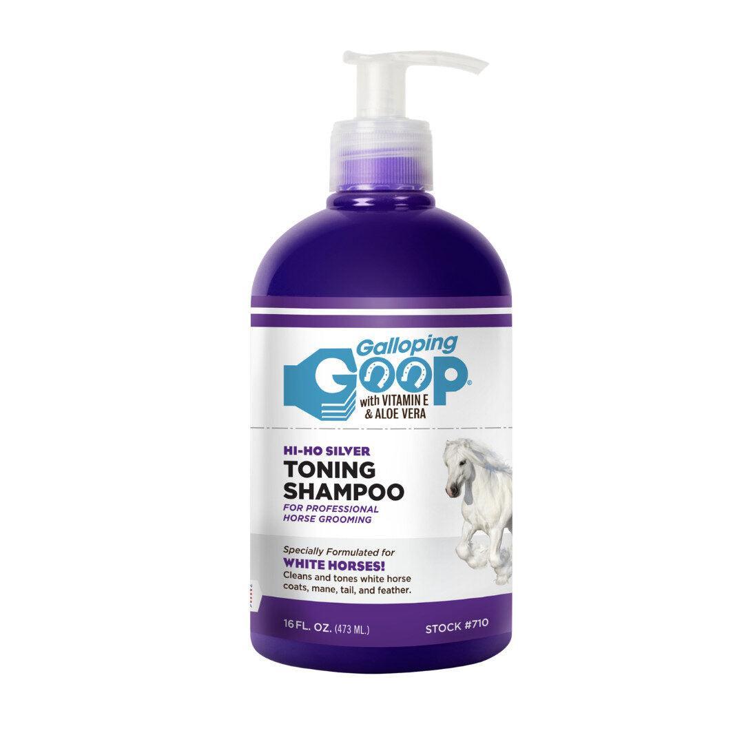Galloping Goop Hi Ho Silver Whitening Shampoo-Pet Shampoo & Conditioner-Canadian Centurion Supply-Evolution Equestrian Co.