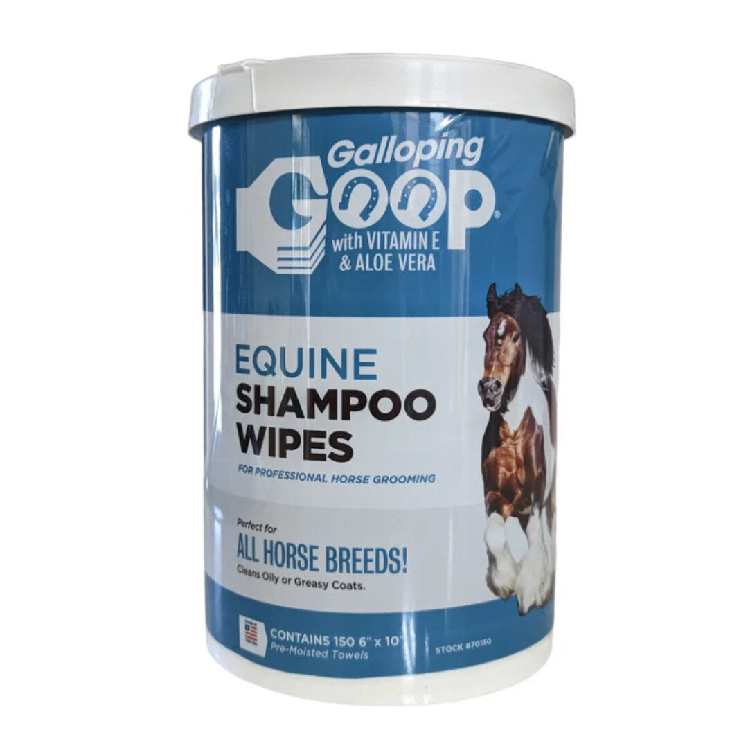 Galloping Goop Rinse-Free Shampoo Wipes-Pet Shampoo & Conditioner-Canadian Centurion Supply-Evolution Equestrian Co.