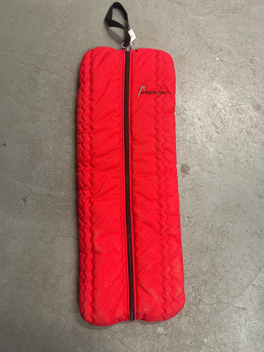Glover Red Bridle Bag-Bridle Bag-Consignment-Evolution Equestrian Co.