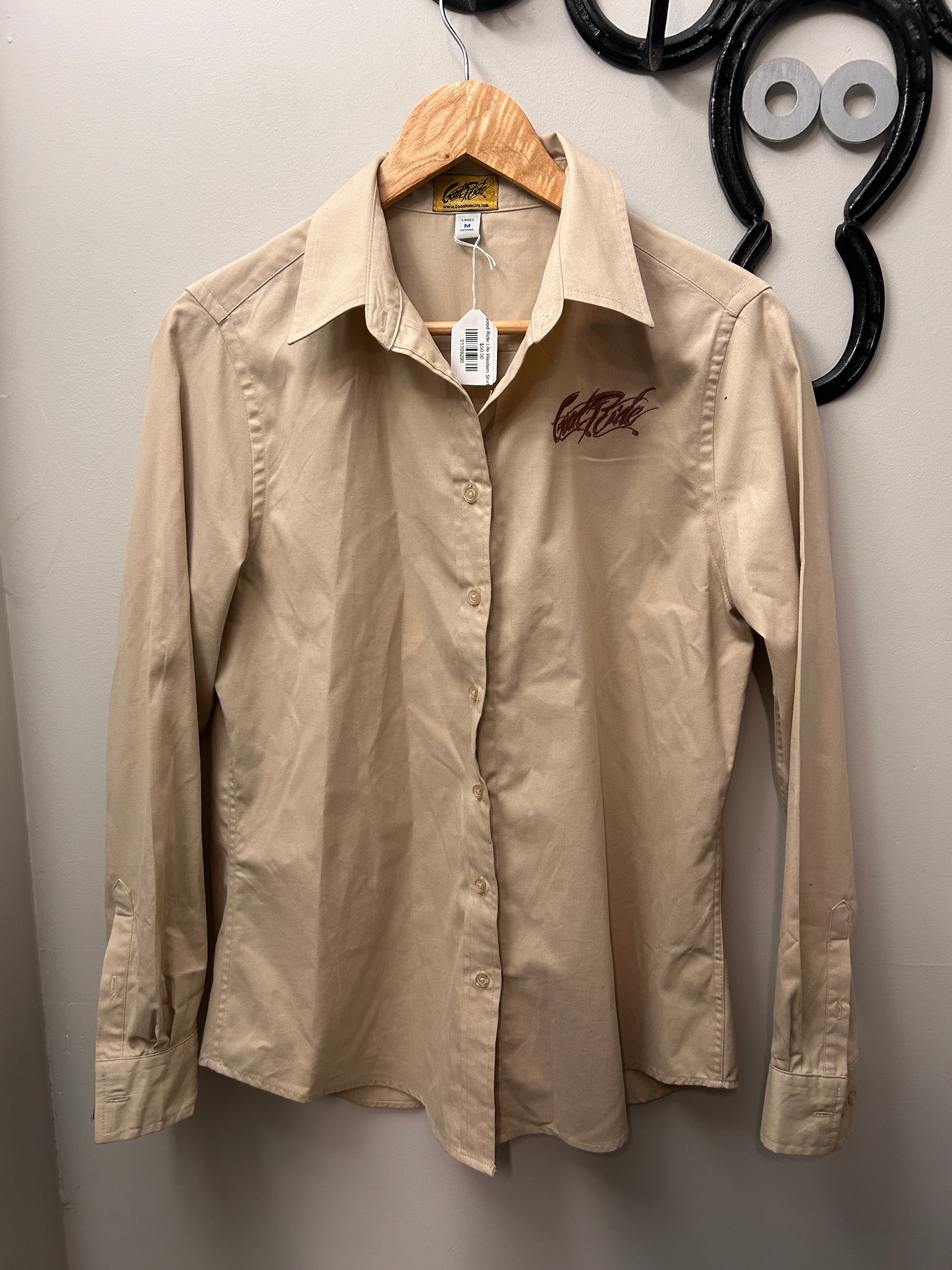 Good Ride Life Western Shirt-Western Shirt-Consignment-Evolution Equestrian Co.