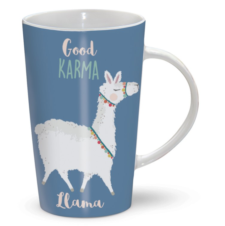 Good Karma Llama Latte Mug