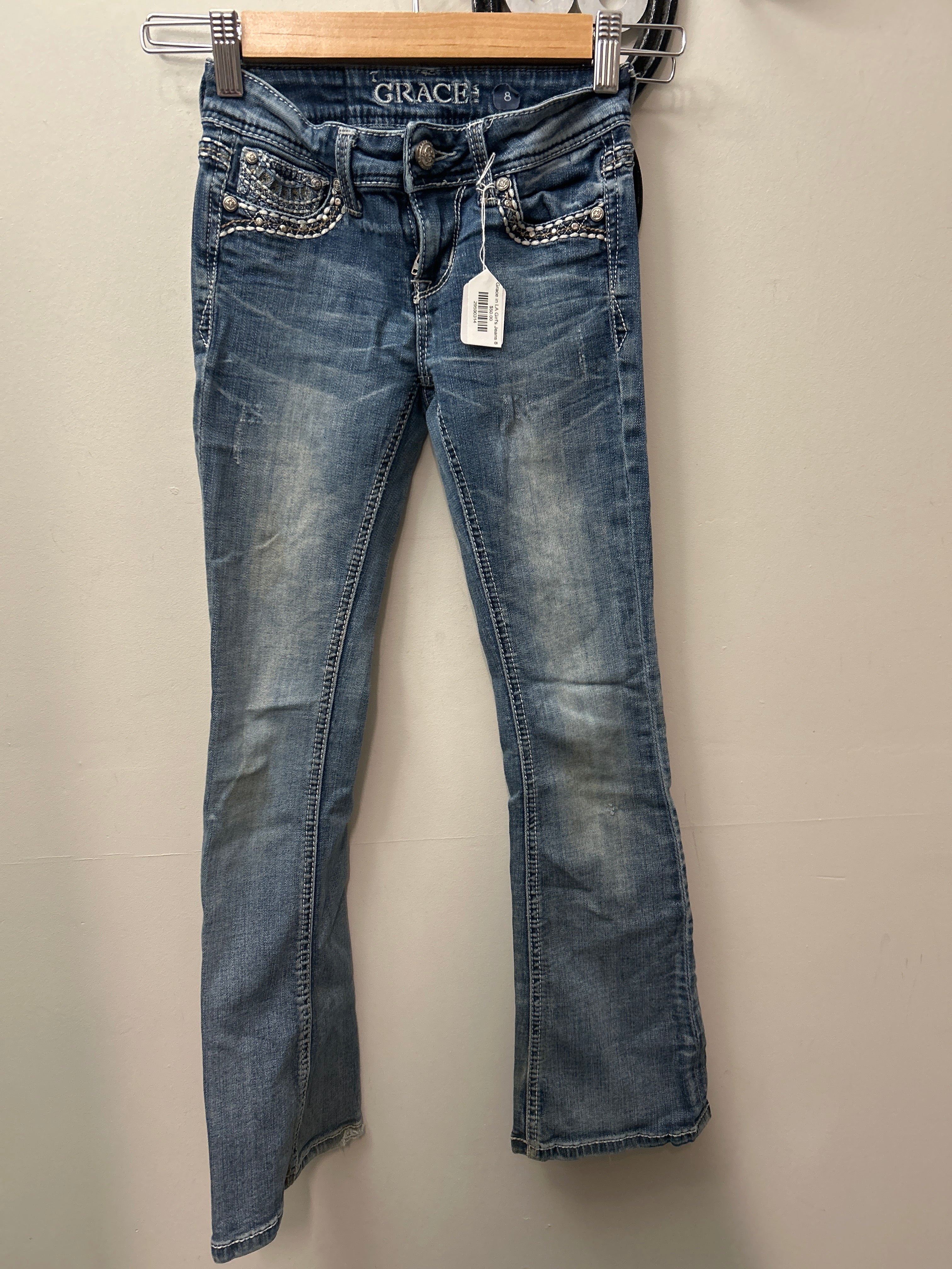 Grace in LA Girl's Jeans 8-Jeans-Consignment-Evolution Equestrian Co.