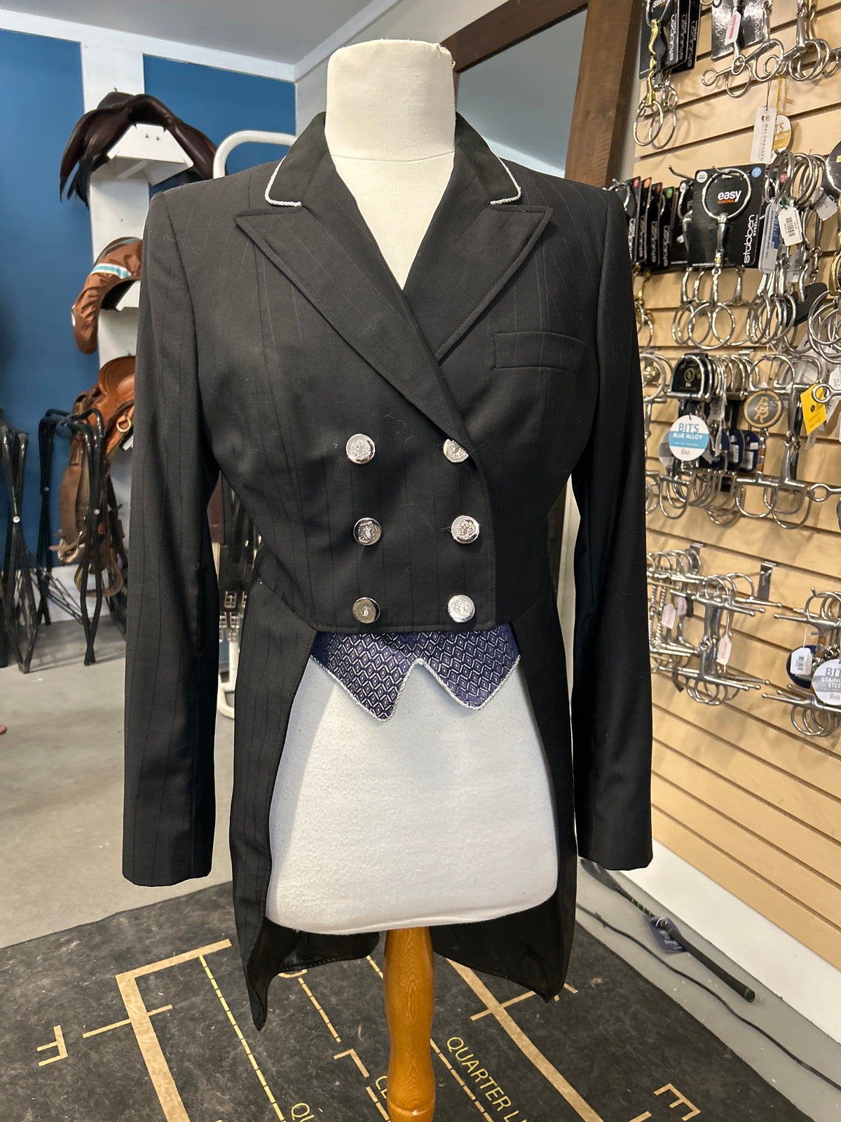 Grand Prix Custom Shadbelly 16T-Show Jacket-Consignment-Evolution Equestrian Co.