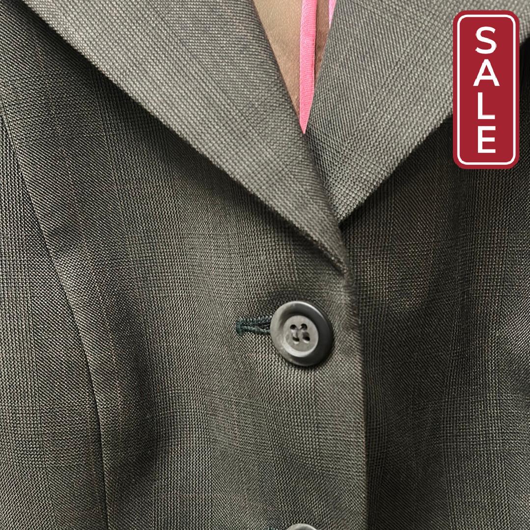 Grand Prix Dark Grey Show Jacket-Riding Clothes-Consignment-Evolution Equestrian Co.