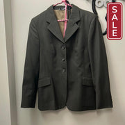 Grand Prix Dark Grey Show Jacket-Riding Clothes-Consignment-Evolution Equestrian Co.