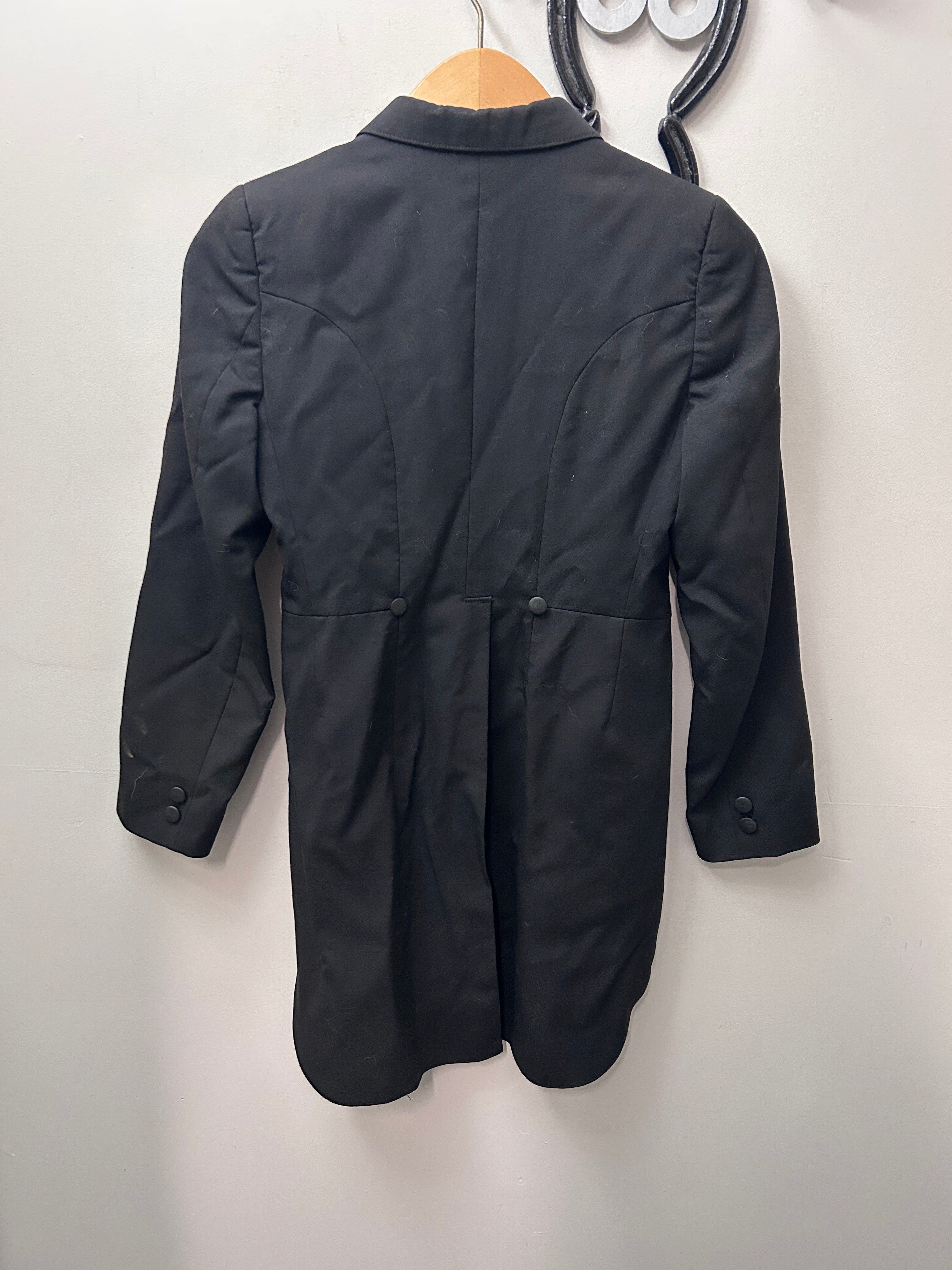 Grand Prix Shadbelly Black Girls 14R-Show Jacket-Consignment-Evolution Equestrian Co.