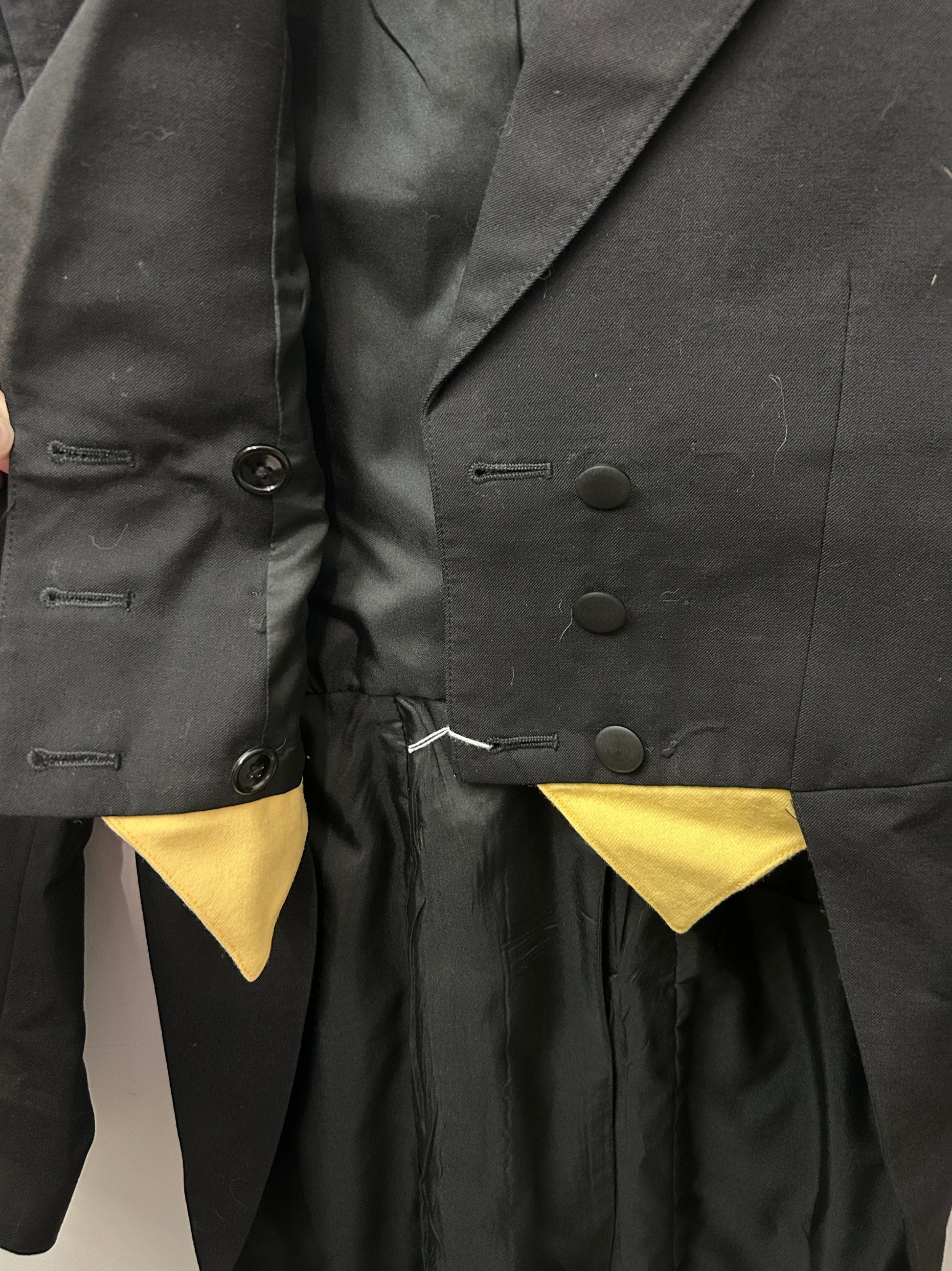 Grand Prix Shadbelly Black Girls 14R-Show Jacket-Consignment-Evolution Equestrian Co.