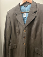 Load image into Gallery viewer, Grand Prix Show Jacket Grey 16T-Show Jacket-Consignment-Evolution Equestrian Co.
