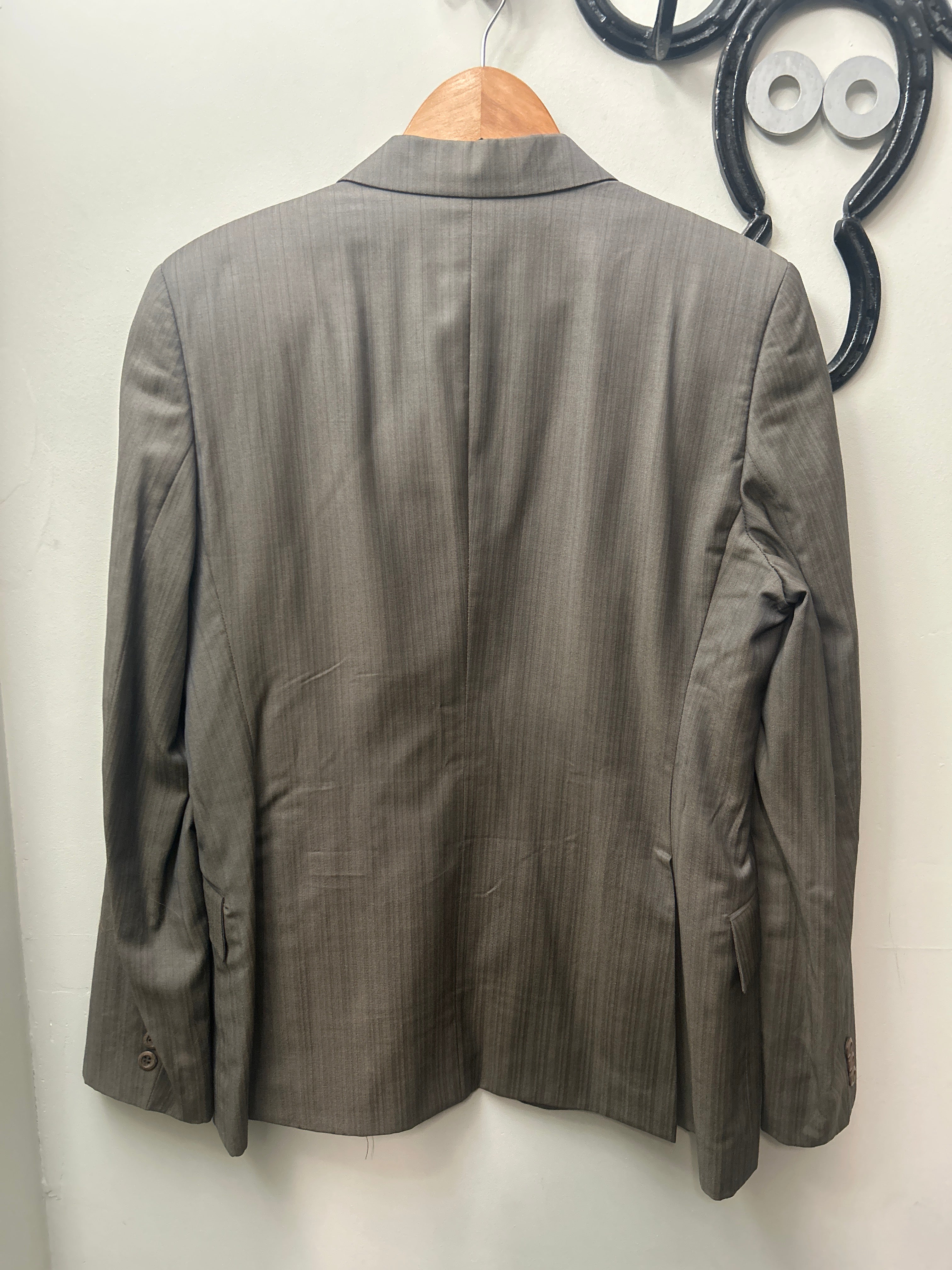 Grand Prix Show Jacket Grey 16T-Show Jacket-Consignment-Evolution Equestrian Co.