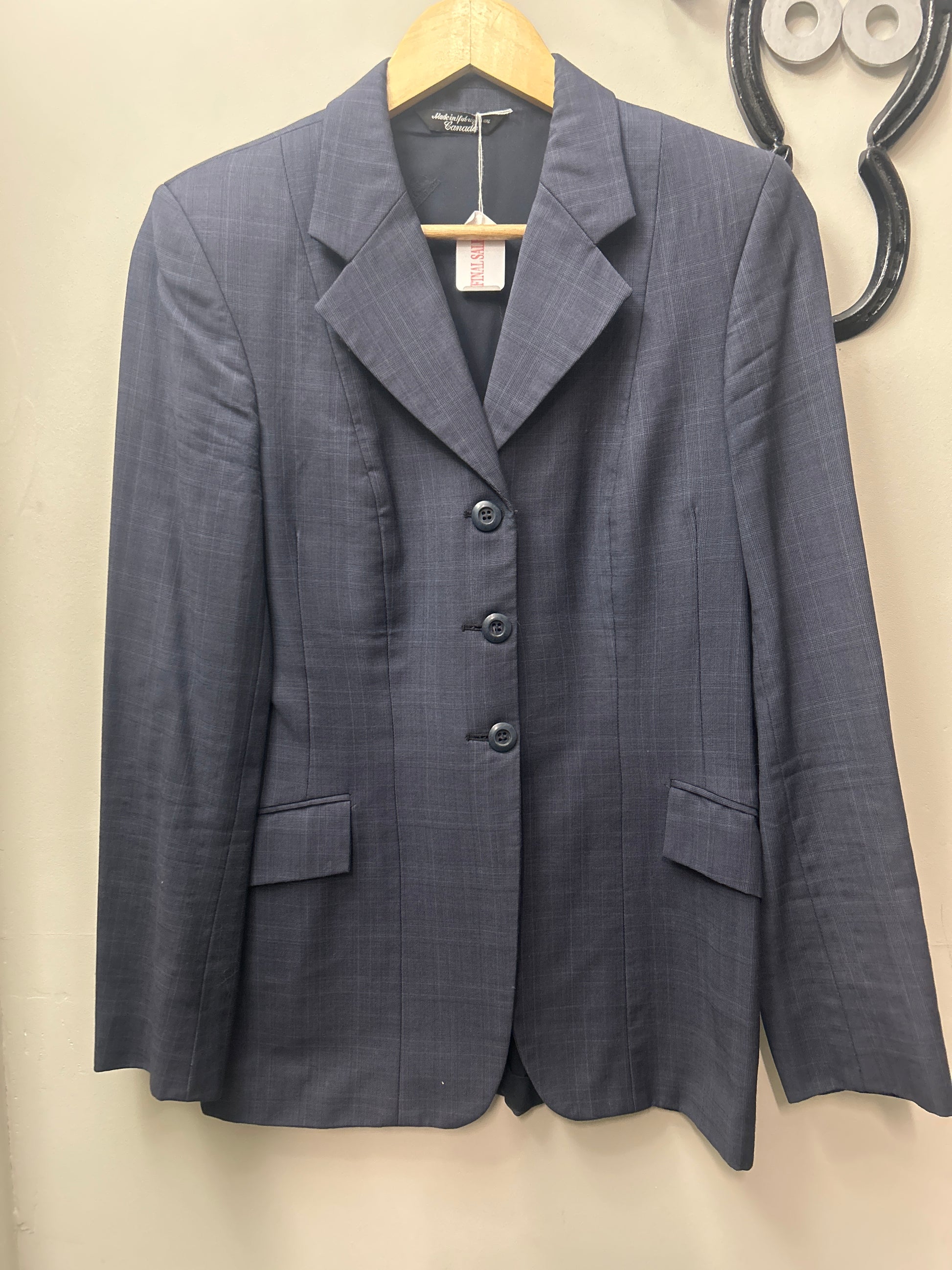Grand Prix Show Jacket Navy 12T-Show Jacket-Consignment-Evolution Equestrian Co.
