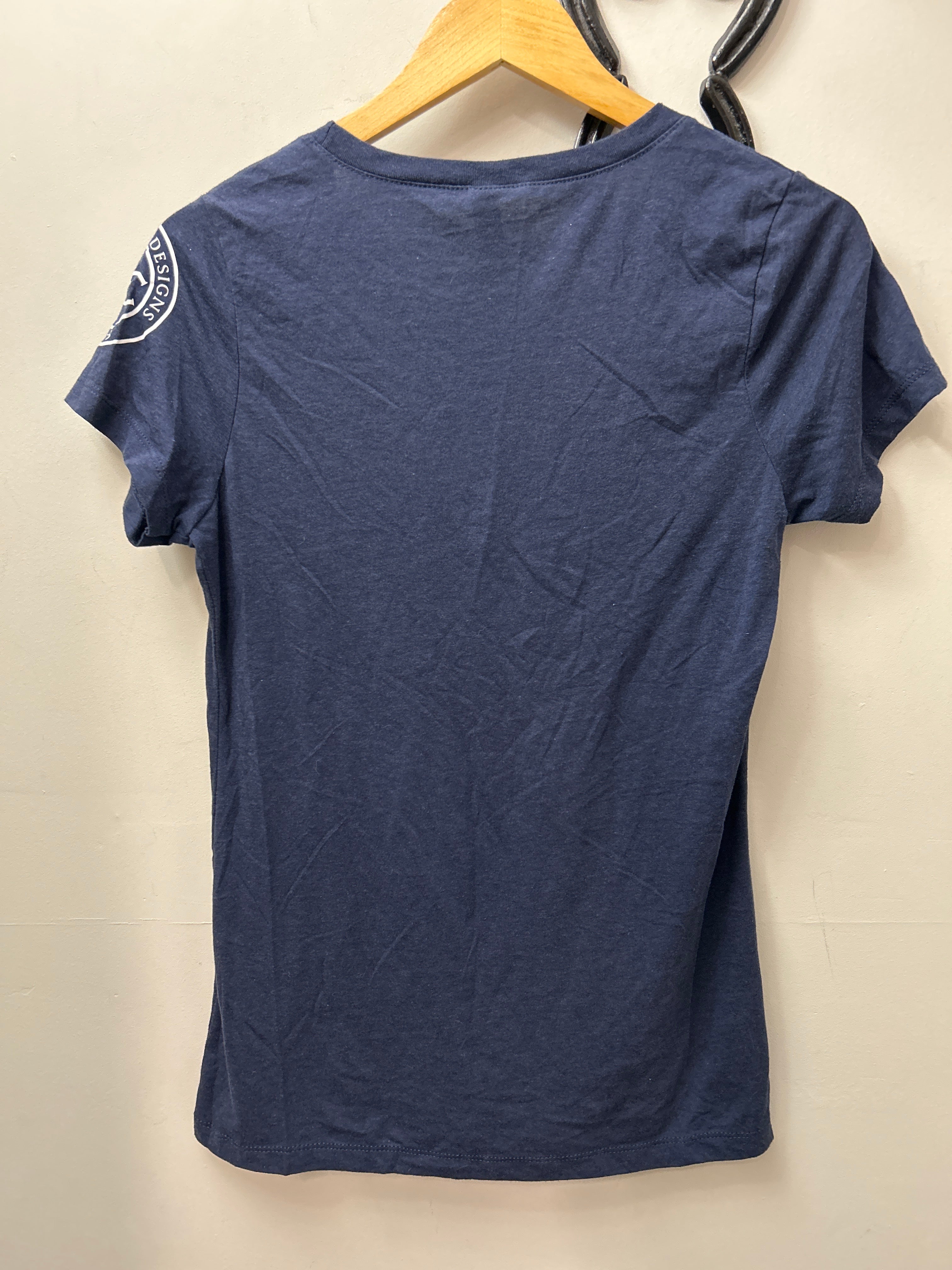 Gray & Co Designs Show Day Tee Shirt-Riding Shirts-Consignment-Evolution Equestrian Co.
