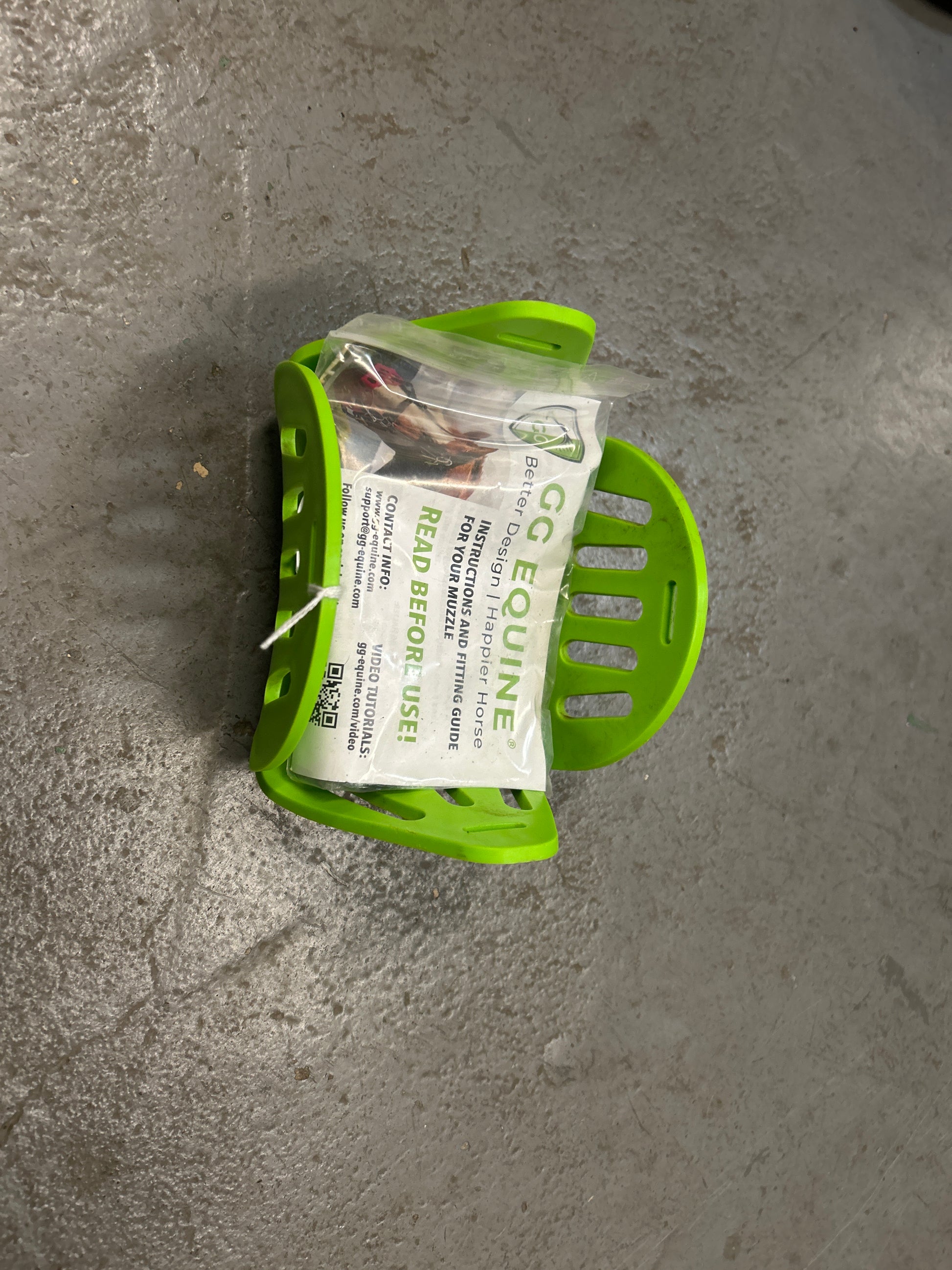 Green Guard Mini Muzzle-Horse Care-Consignment-Evolution Equestrian Co.
