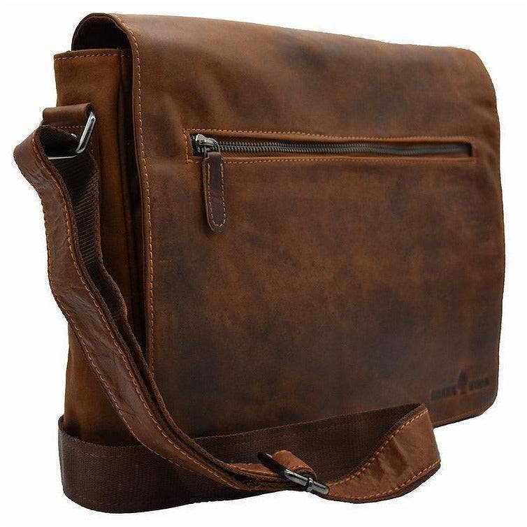 Greenwood Leather Berlin Laptop Bag-Leather Bag-Greenwood Leather-Evolution Equestrian Co.