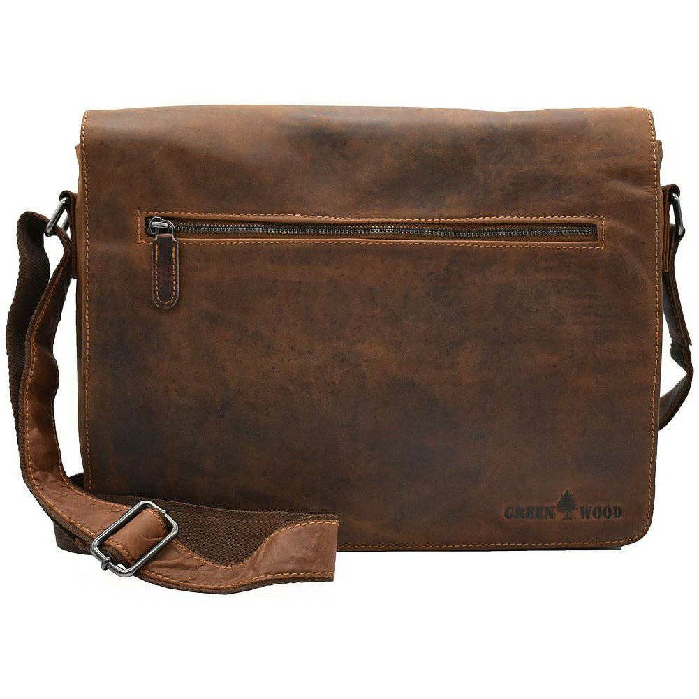 Greenwood Leather Berlin Laptop Bag-Leather Bag-Greenwood Leather-Evolution Equestrian Co.