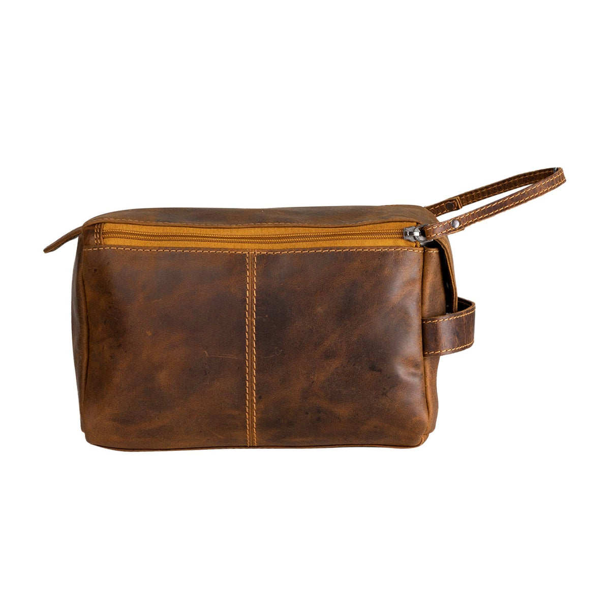 Greenwood Leather - Leather Travel Wash Bag Darwin TB797: Sandal-Greenwood Leather-Evolution Equestrian Co.