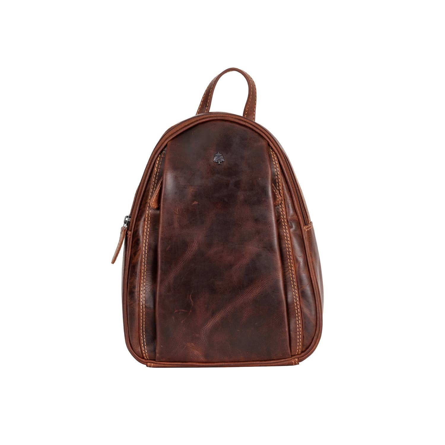 Greenwood Leather - Leather Women Backpack Little Emma - Sandal-Greenwood Leather-Evolution Equestrian Co.
