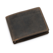 Greenwood Leather - Leather Wallet George GW2157: Brown-Greenwood Leather-Evolution Equestrian Co.