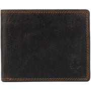 Greenwood Leather - Hart Leather Men's RFID Wallet: Brown-Greenwood Leather-Evolution Equestrian Co.