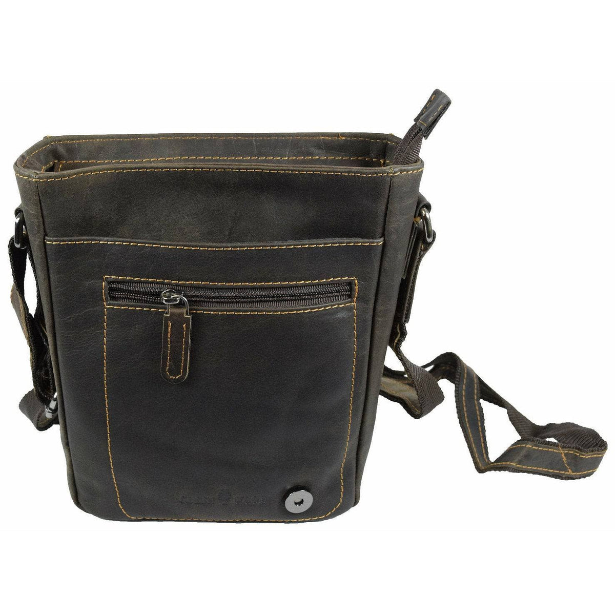 Greenwood Leather - Leather Shoulder Bag Hobart - GW834: Sandal-Greenwood Leather-Evolution Equestrian Co.