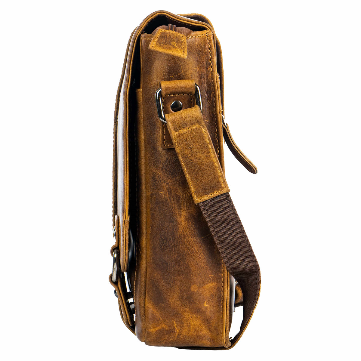 Greenwood Leather - Leather Shoulder Bag Hobart - GW834: Sandal-Greenwood Leather-Evolution Equestrian Co.