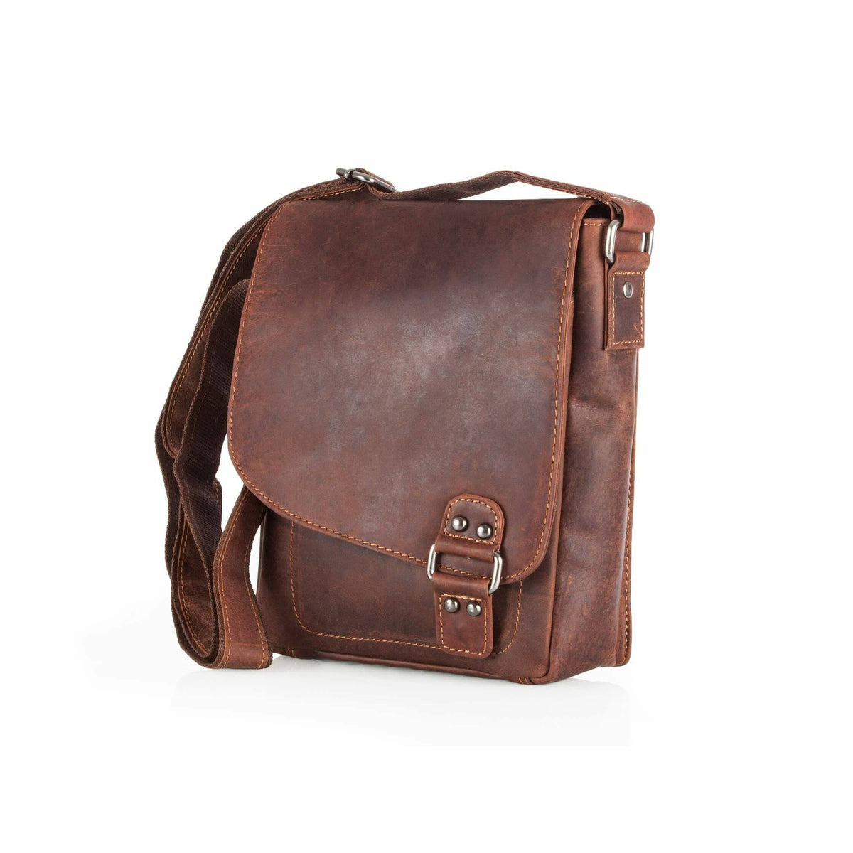 Greenwood Leather - Leather Shoulder Bag Hobart - GW834: Sandal-Greenwood Leather-Evolution Equestrian Co.
