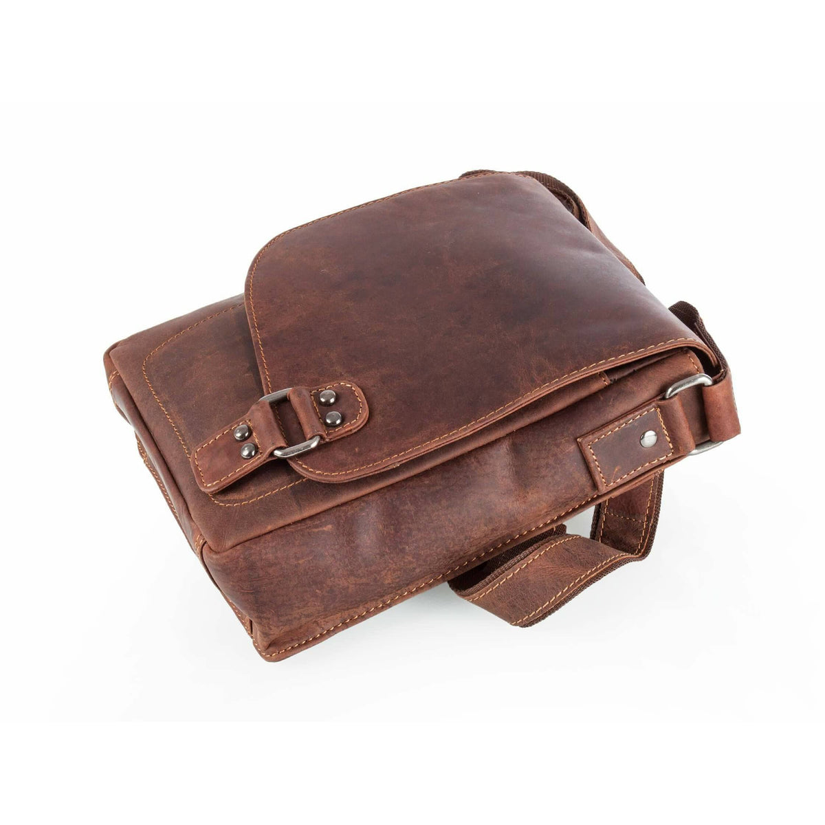 Greenwood Leather - Leather Shoulder Bag Hobart - GW834: Sandal-Greenwood Leather-Evolution Equestrian Co.