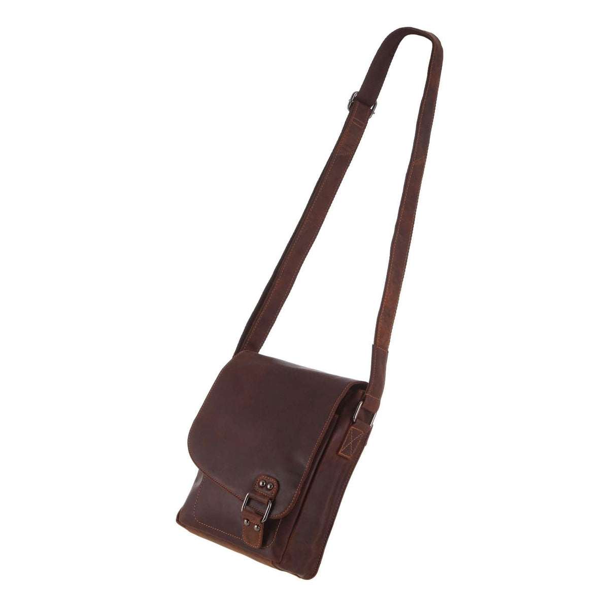 Greenwood Leather - Leather Shoulder Bag Hobart - GW834: Sandal-Greenwood Leather-Evolution Equestrian Co.
