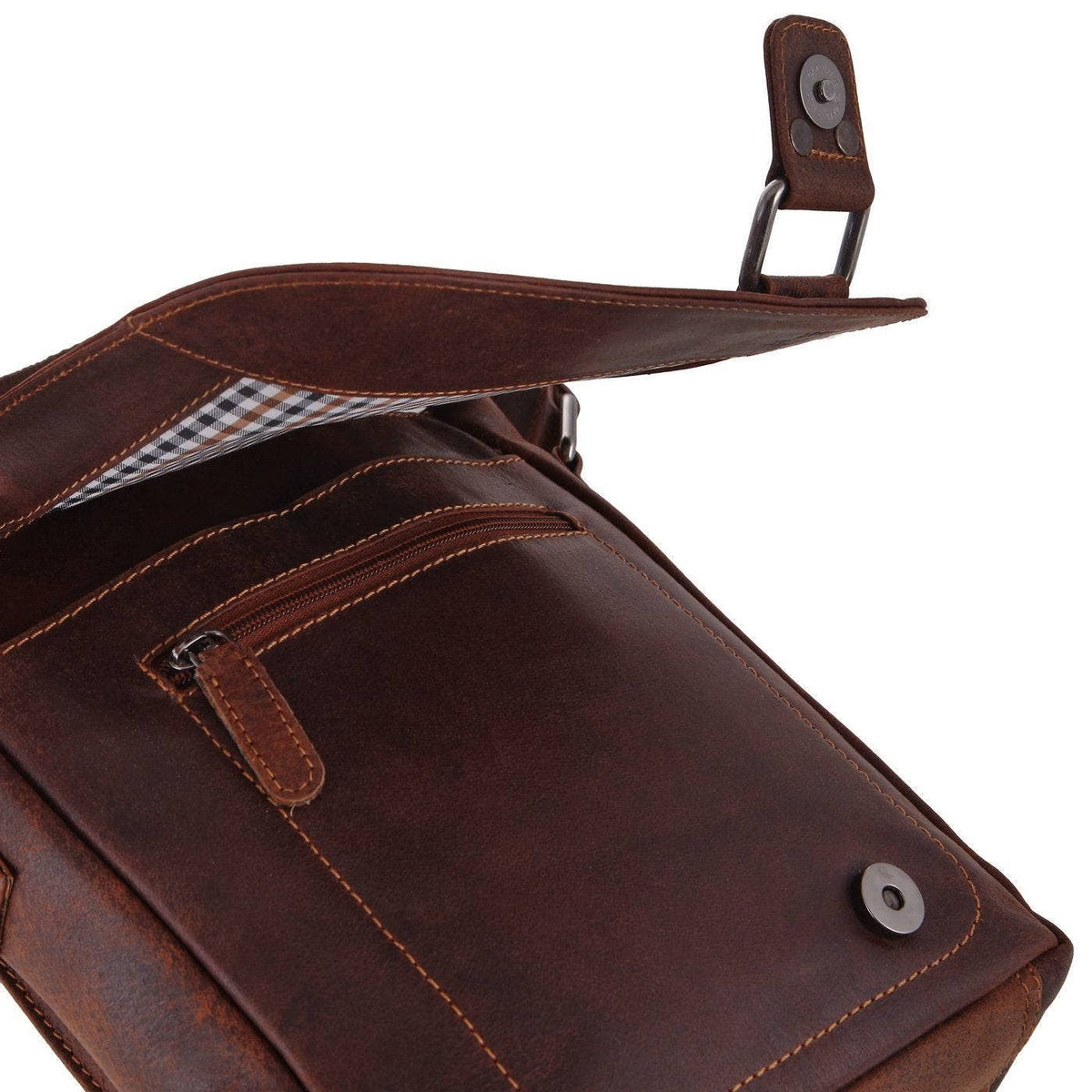 Greenwood Leather - Leather Shoulder Bag Hobart - GW834: Sandal-Greenwood Leather-Evolution Equestrian Co.