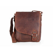 Greenwood Leather - Leather Shoulder Bag Hobart - GW834: Sandal-Greenwood Leather-Evolution Equestrian Co.