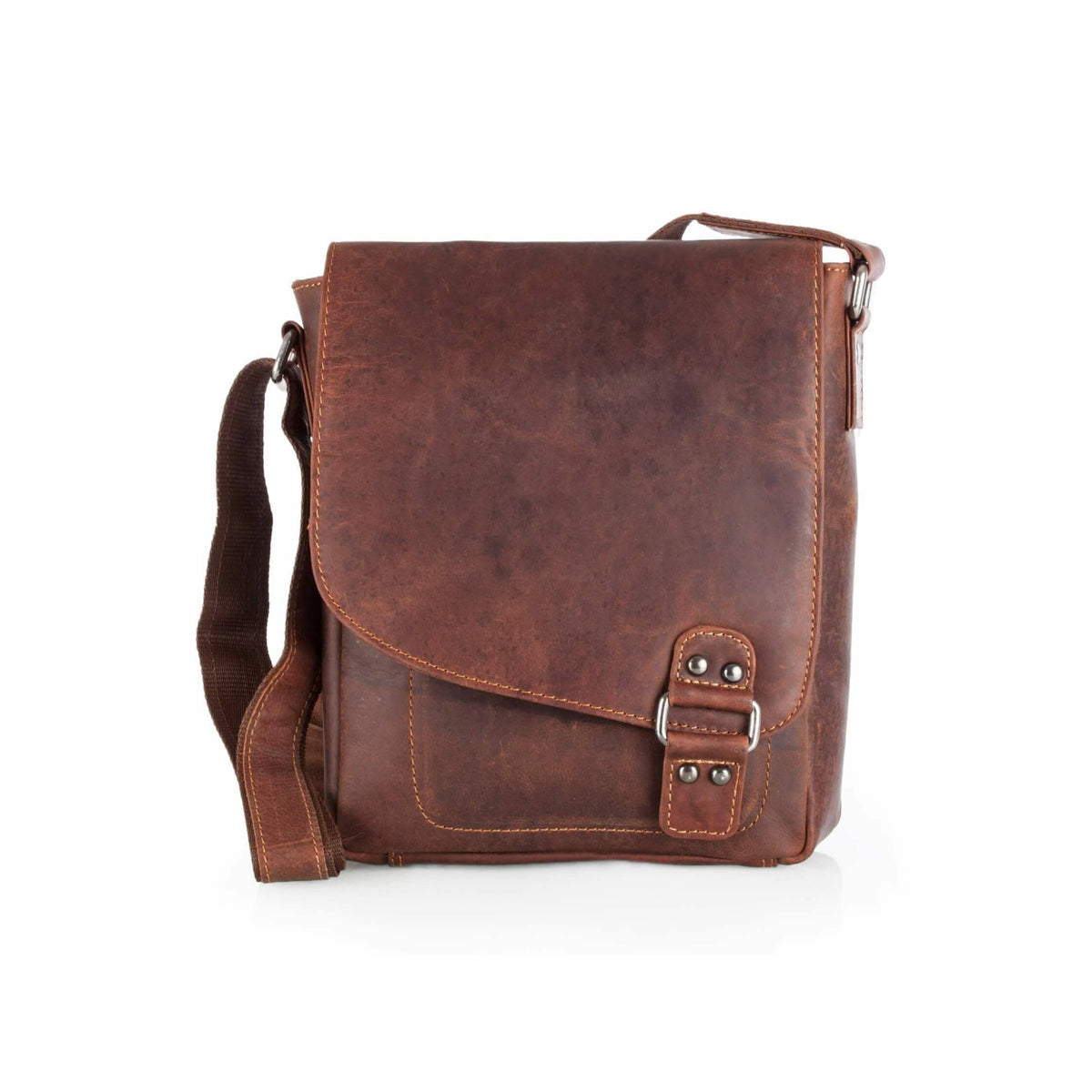 Greenwood Leather - Leather Shoulder Bag Hobart - GW834: Sandal-Greenwood Leather-Evolution Equestrian Co.