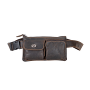 Greenwood Leather - The Bum Bag Kakadu: Brown-Greenwood Leather-Evolution Equestrian Co.