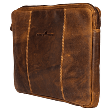 Load image into Gallery viewer, Greenwood Leather - Leather Laptop Cases/Sleeve - MacBook Pro/Air sleeve: 16 Inch-Greenwood Leather-Evolution Equestrian Co.
