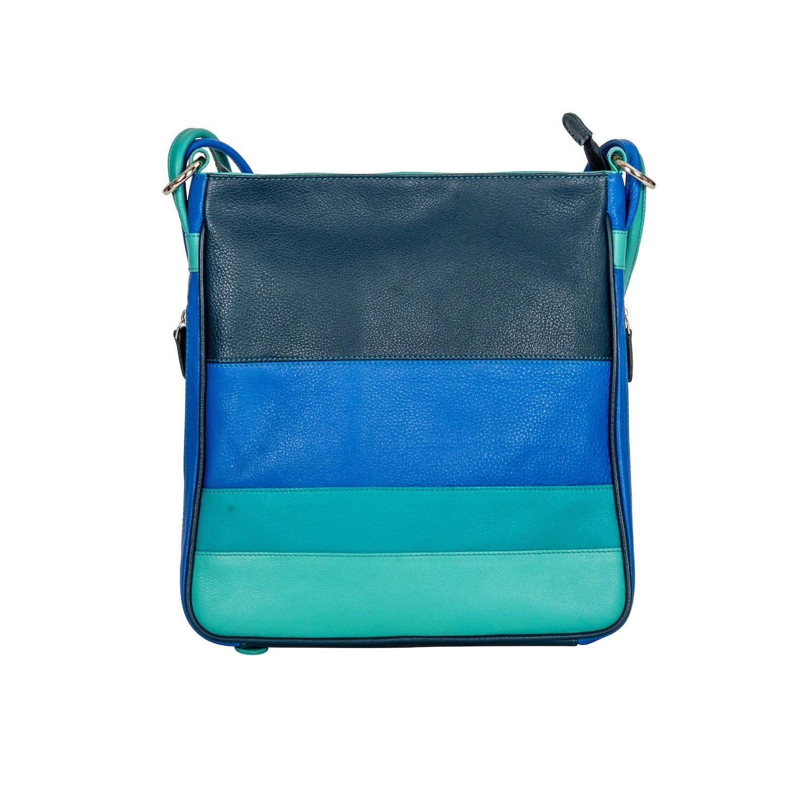 Greenwood Leather - Leather Multi-Color Women's Backpack Mae: Blue-Greenwood Leather-Evolution Equestrian Co.