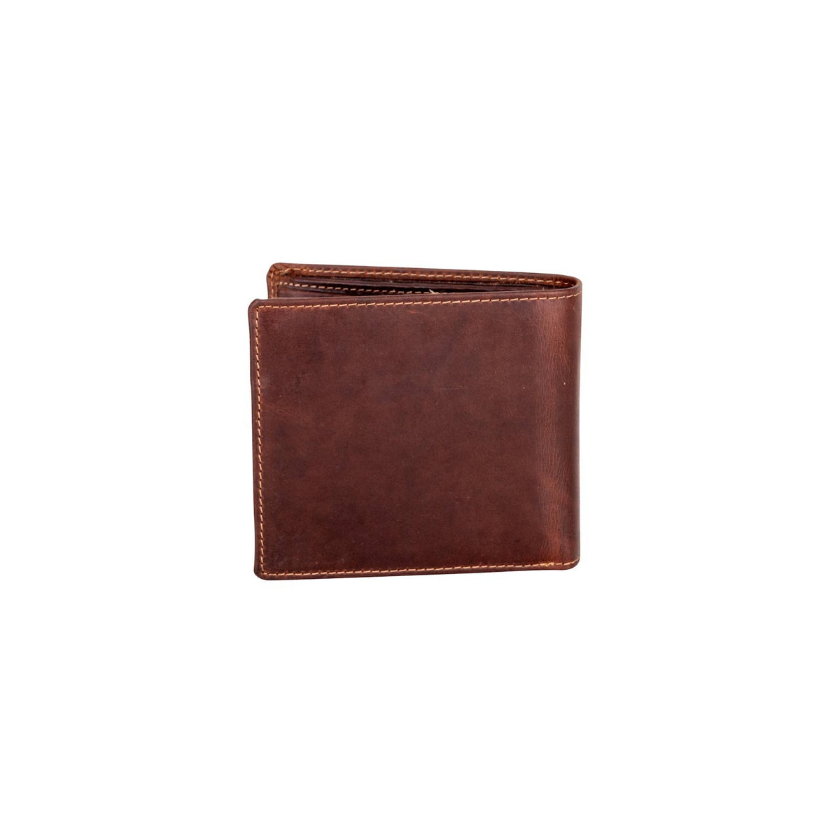 Greenwood Leather - Mason RFID Leather Wallet with Coin Pocket: Sandal-Greenwood Leather-Evolution Equestrian Co.
