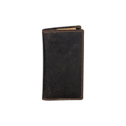 Greenwood Leather - Monika Ridge RFID Travel Wallet Brown: Brown-Greenwood Leather-Evolution Equestrian Co.